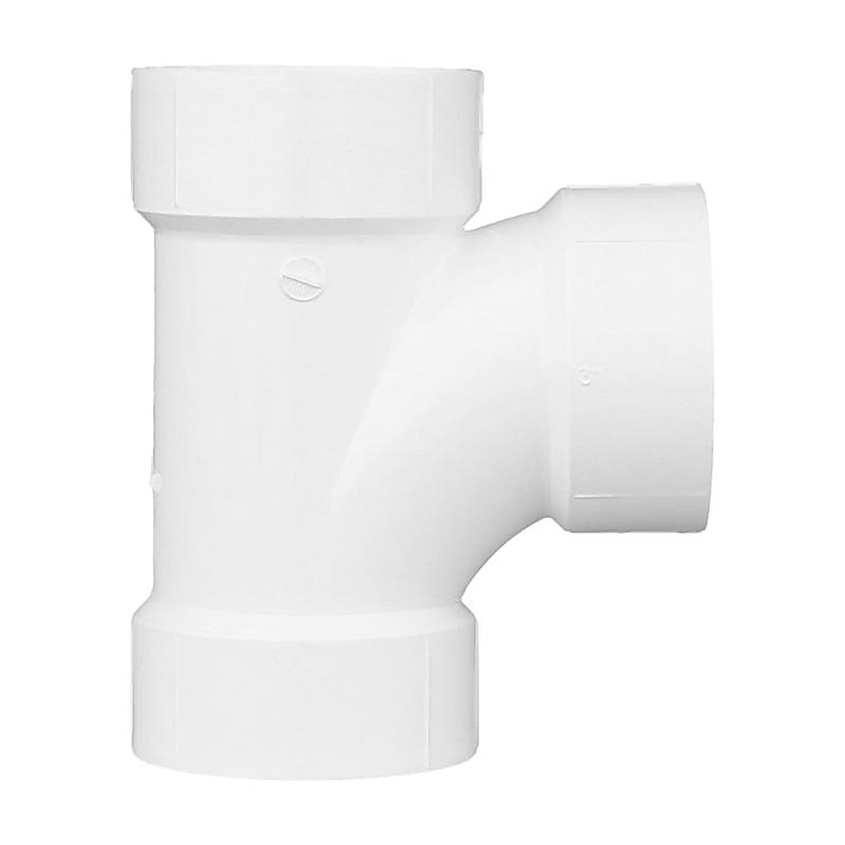 Charlotte Pipe - PVC004001200 - 3 in. Hub x 3 in. Dia. Hub PVC Sanitary Tee