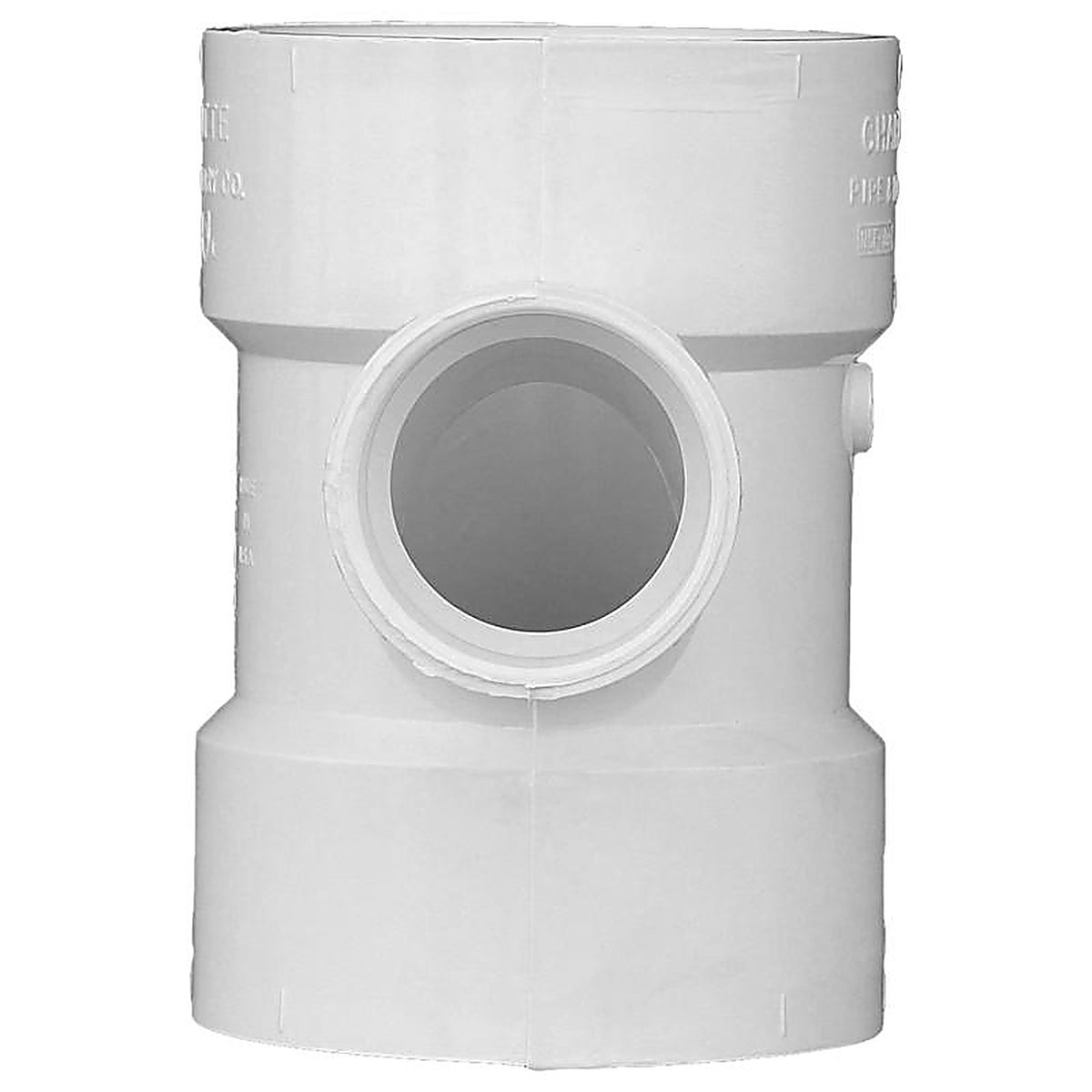 Charlotte Pipe - PVC004011200 - Schedule 40 3 in. Hub x 3 in. Dia. Hub PVC Sanitary Tee