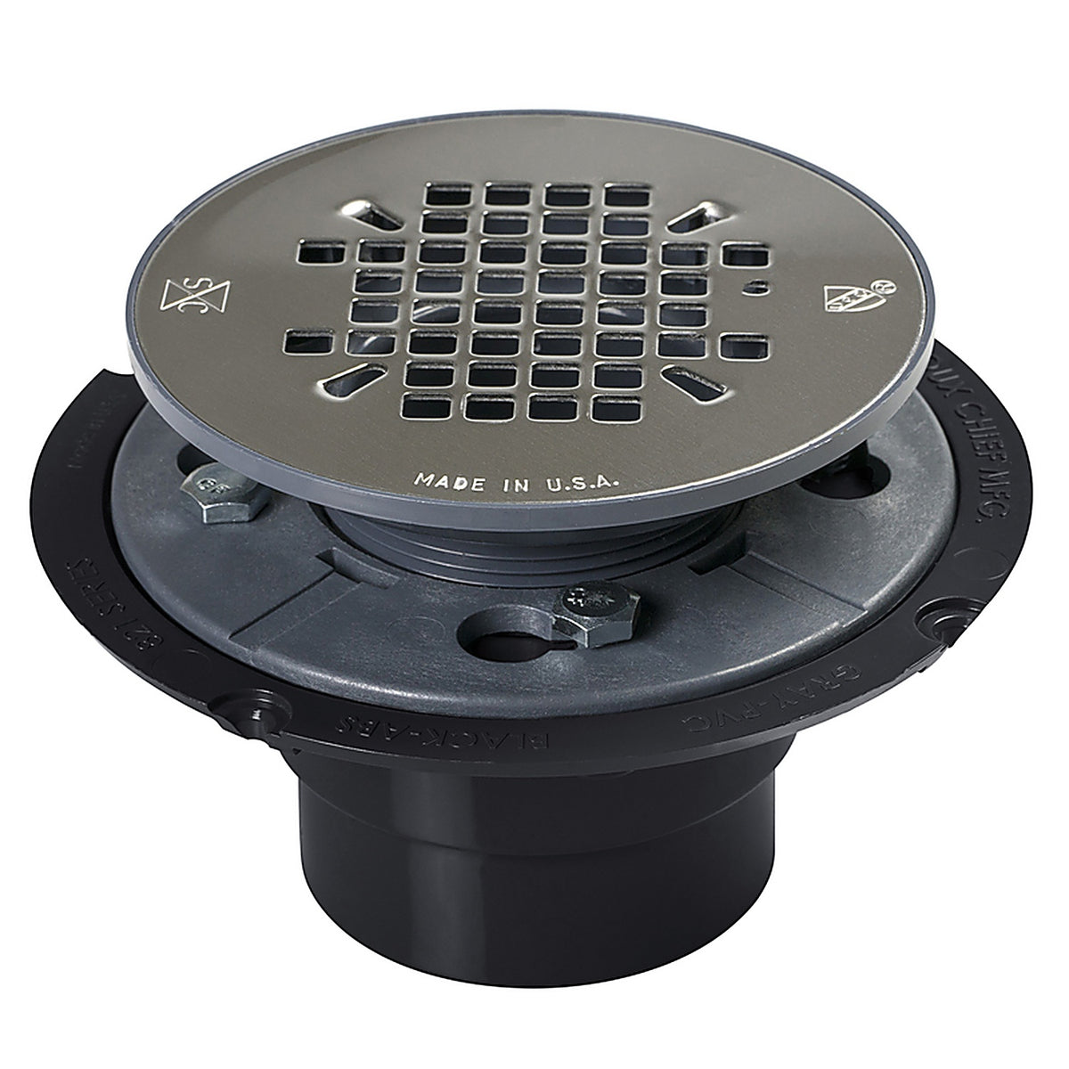 Sioux Chief - 821-200A - 2 in. Dia. ABS Shower Pan Drain