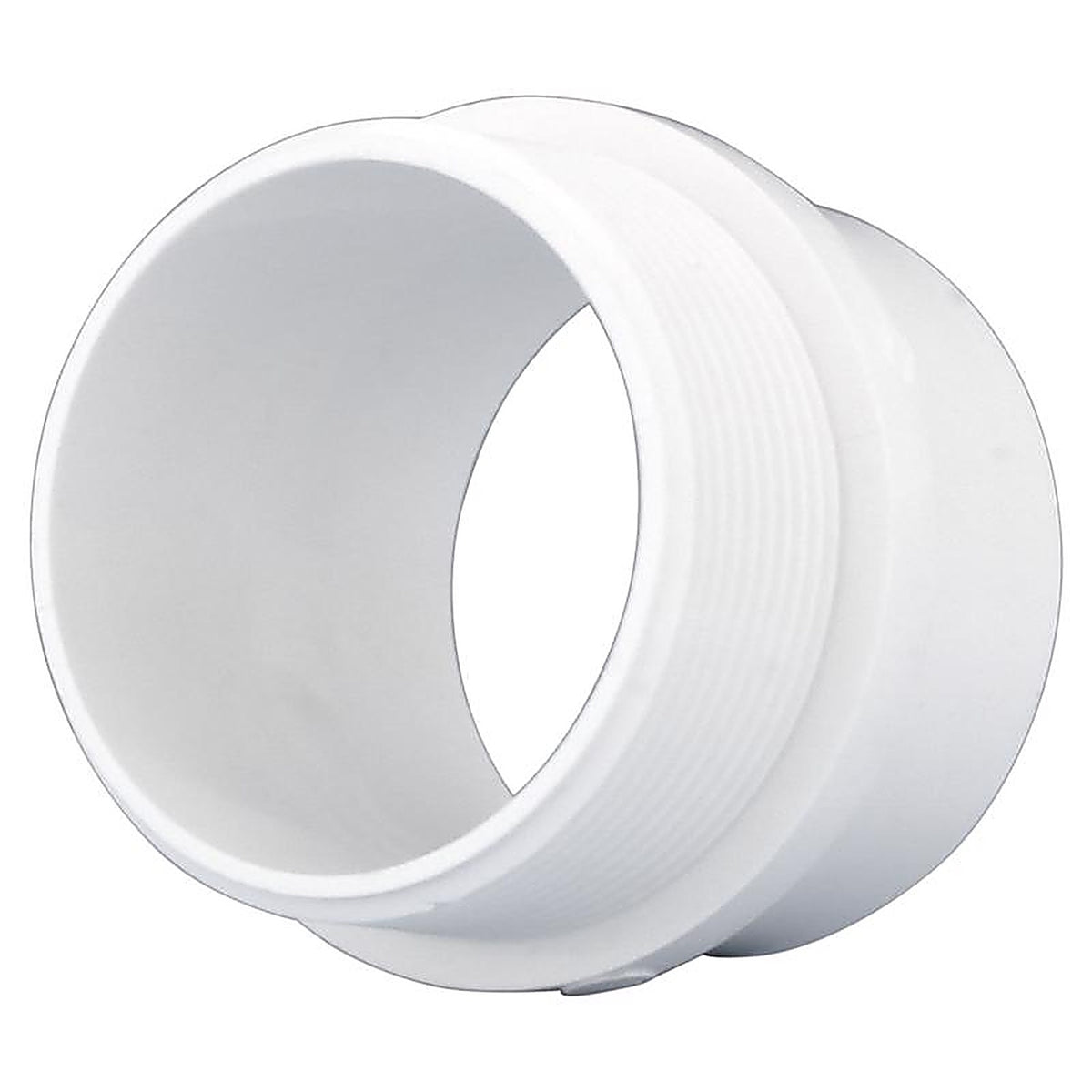 Charlotte Pipe - PVC001110800 - Schedule 40 1-1/2 in. Spigot x 1-1/2 in. Dia. PVC Trap Adapter