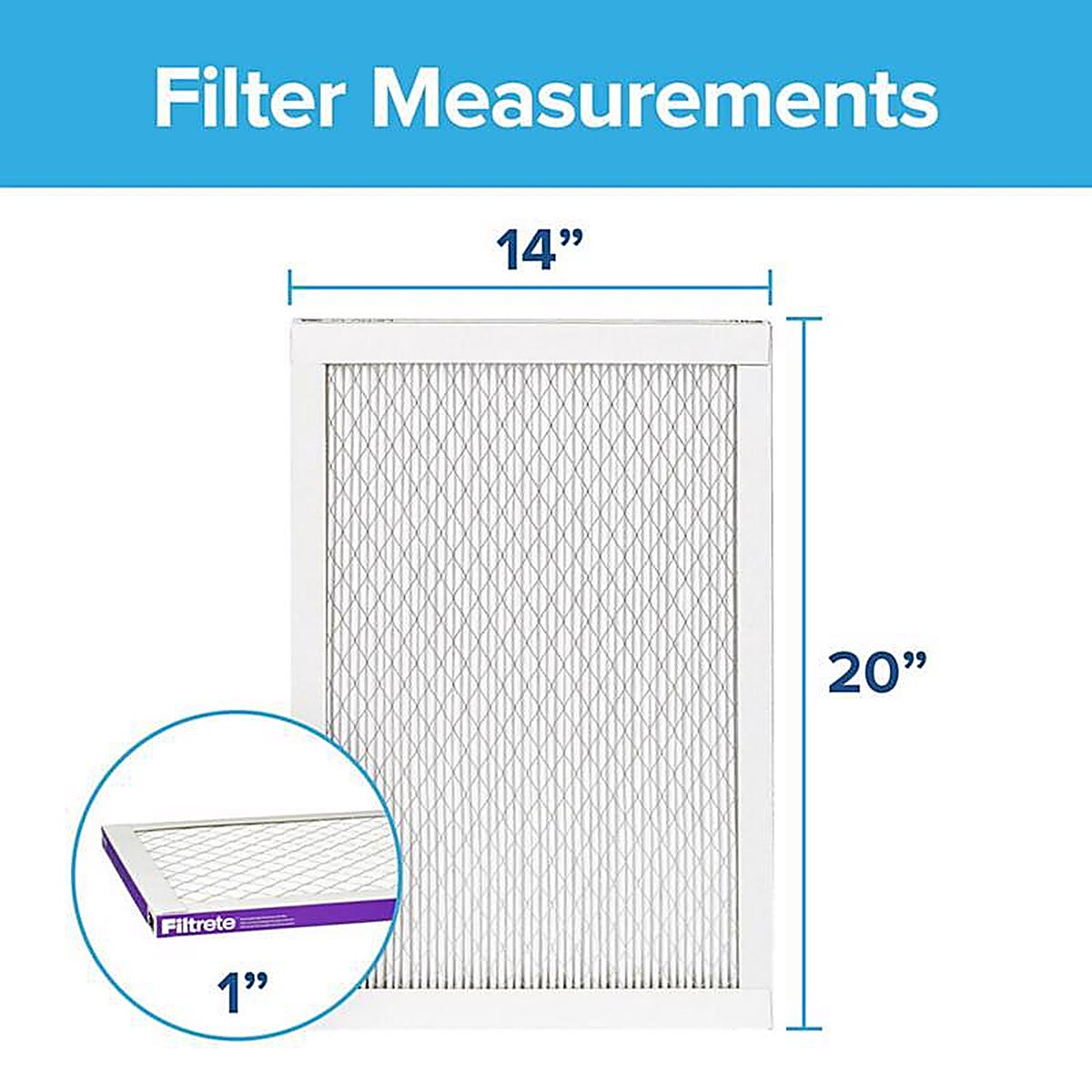 3M - 2006DC-4 - Filtrete 15 in. W X 20 in. H X 1 in. D 12 MERV Pleated Air Filter 1 pk
