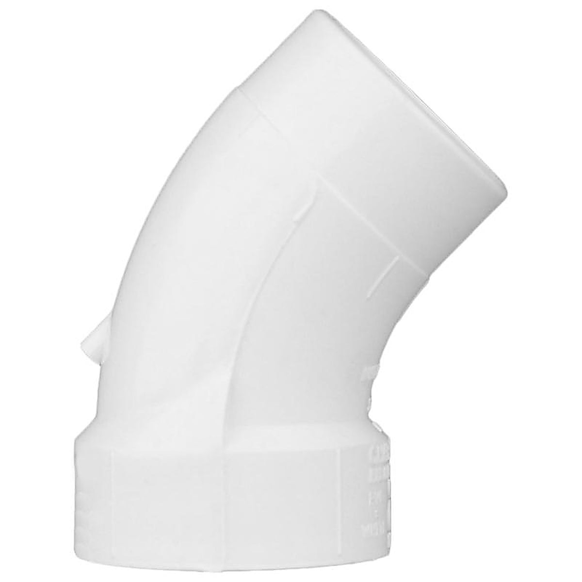 Charlotte Pipe - PVC003230800 - Schedule 40 1-1/2 in. Hub x 1-1/2 in. Dia. Spigot PVC Street Elbow