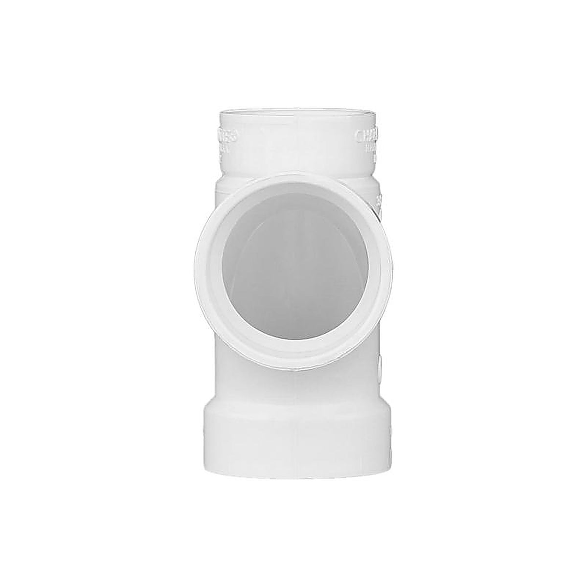 Charlotte Pipe - PVC004010800 - Schedule 40 2 in. Hub x 1-1/2 in. Dia. Spigot PVC Sanitary Tee