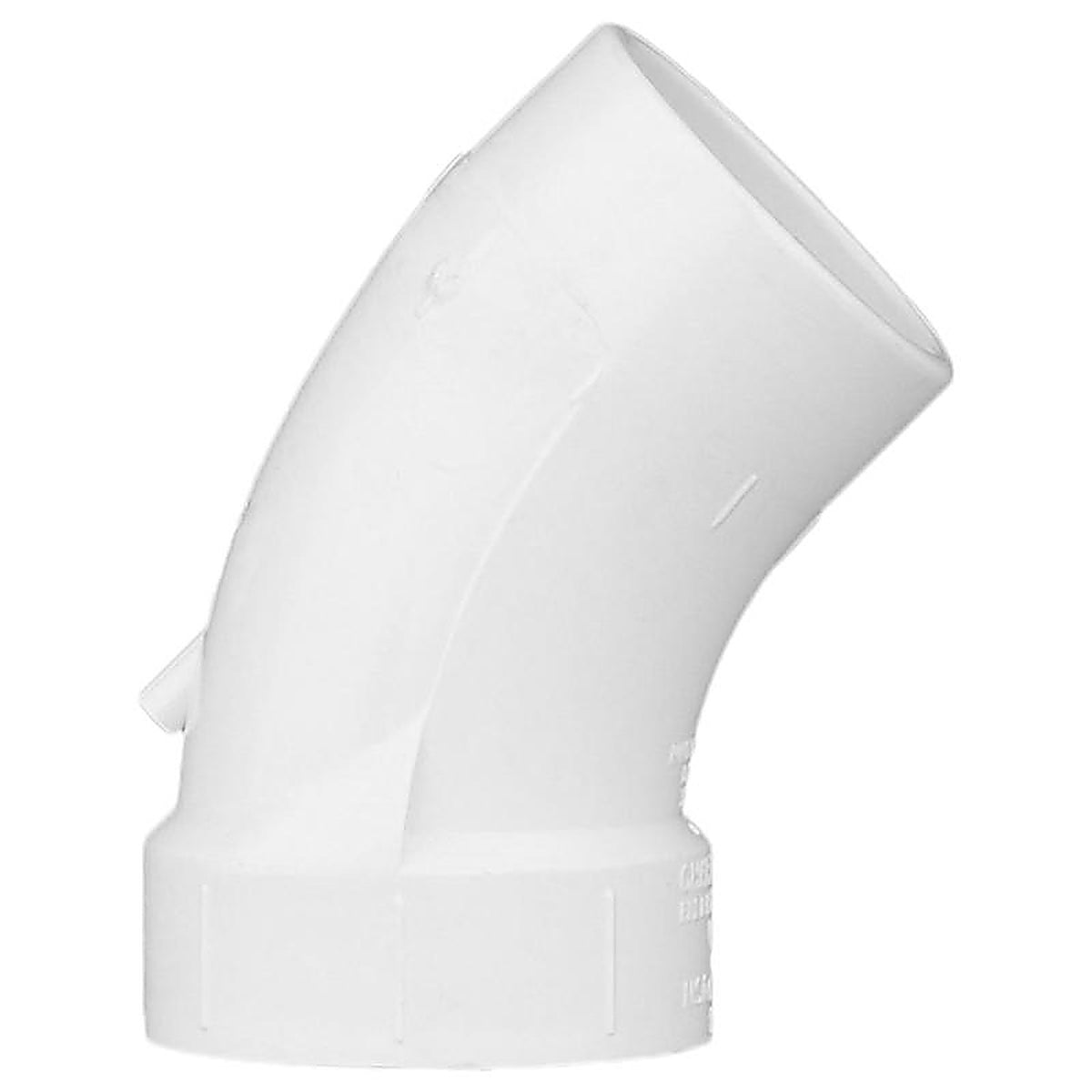 Charlotte Pipe - PVC003231000 - Schedule 40 2 in. Hub x 2 in. Dia. Spigot PVC Street Elbow