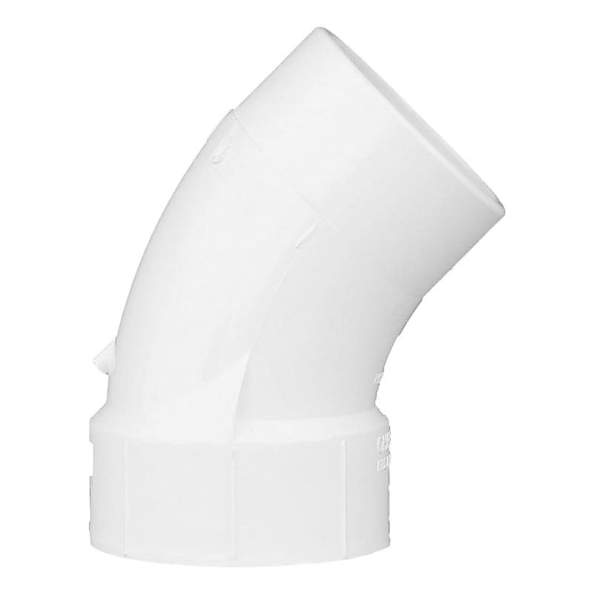 Charlotte Pipe - PVC003231200 - Schedule 40 3 in. Hub x 3 in. Dia. Spigot PVC Street Elbow