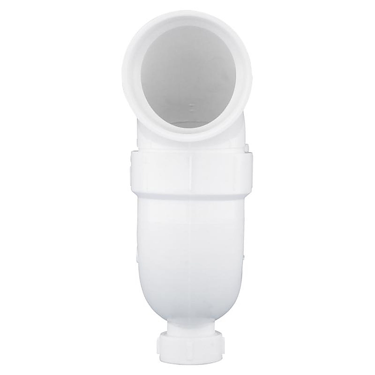 Charlotte Pipe - PVC00707X0600 - Schedule 40 1-1/2 in. Hub x 1-1/2 in. Dia. Hub PVC P-Trap with Clean Out