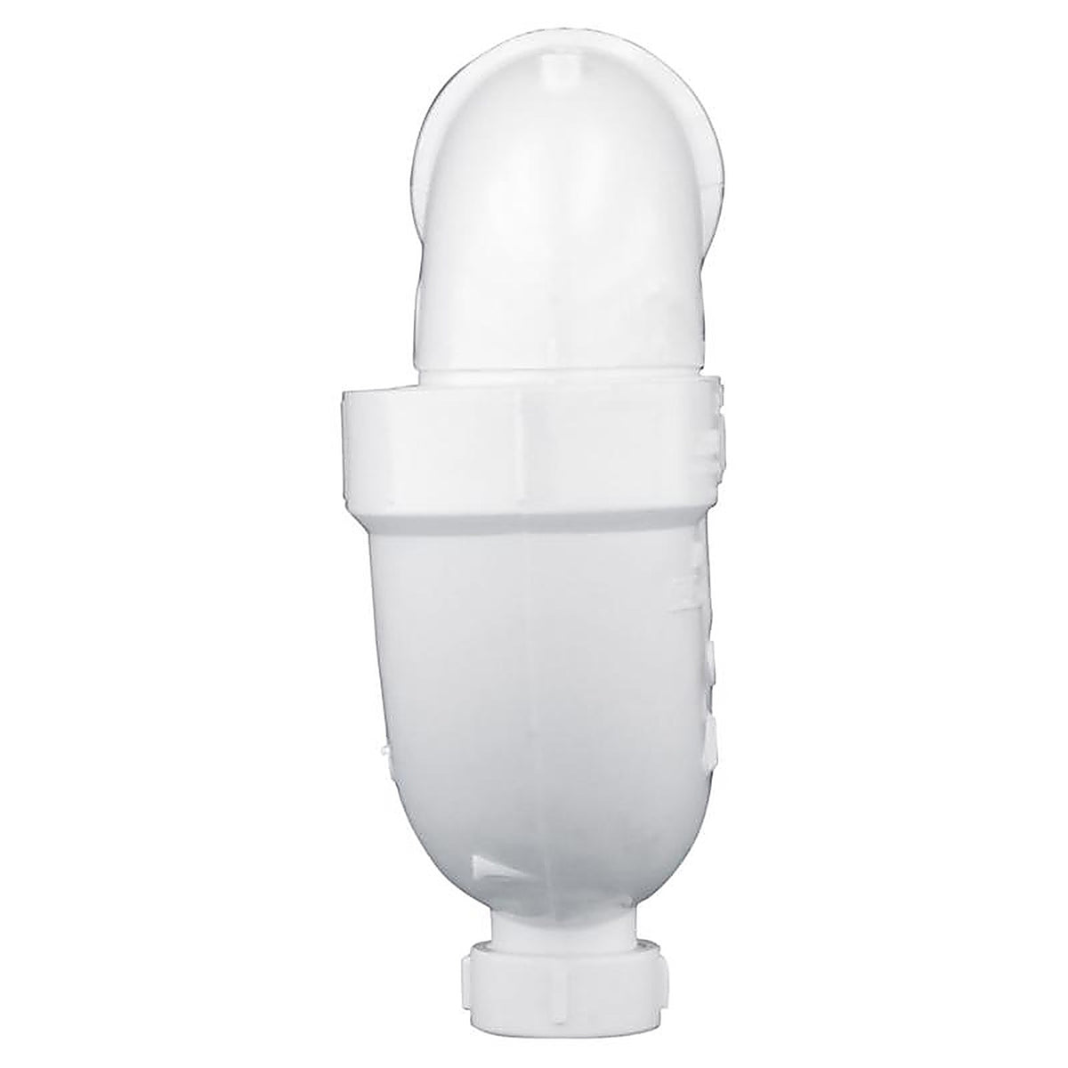 Charlotte Pipe - PVC00707X0600 - Schedule 40 1-1/2 in. Hub x 1-1/2 in. Dia. Hub PVC P-Trap with Clean Out