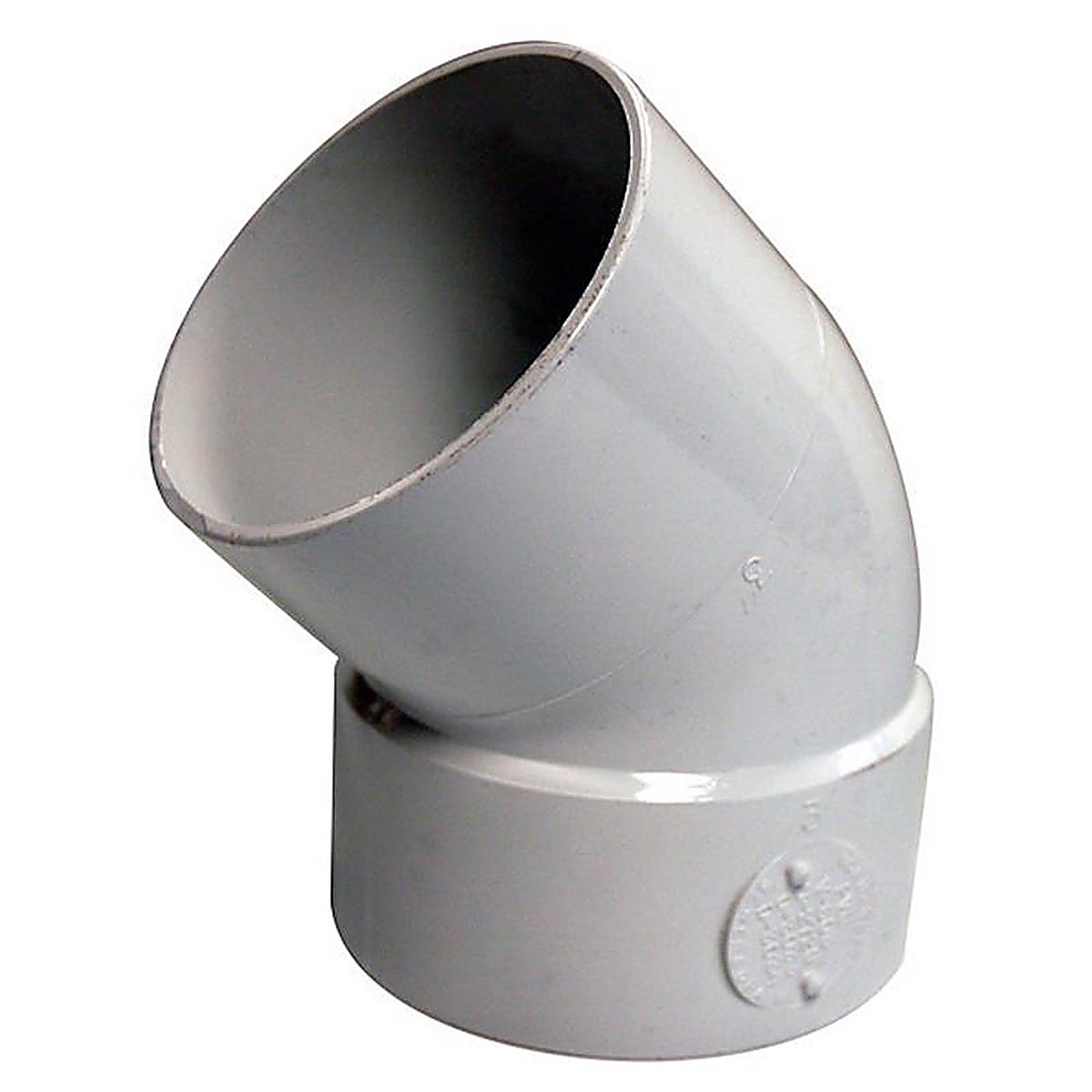 NDS - 3P03ST - Schedule 35 3 in. Hub each X 3 in. D Spigot PVC Elbow