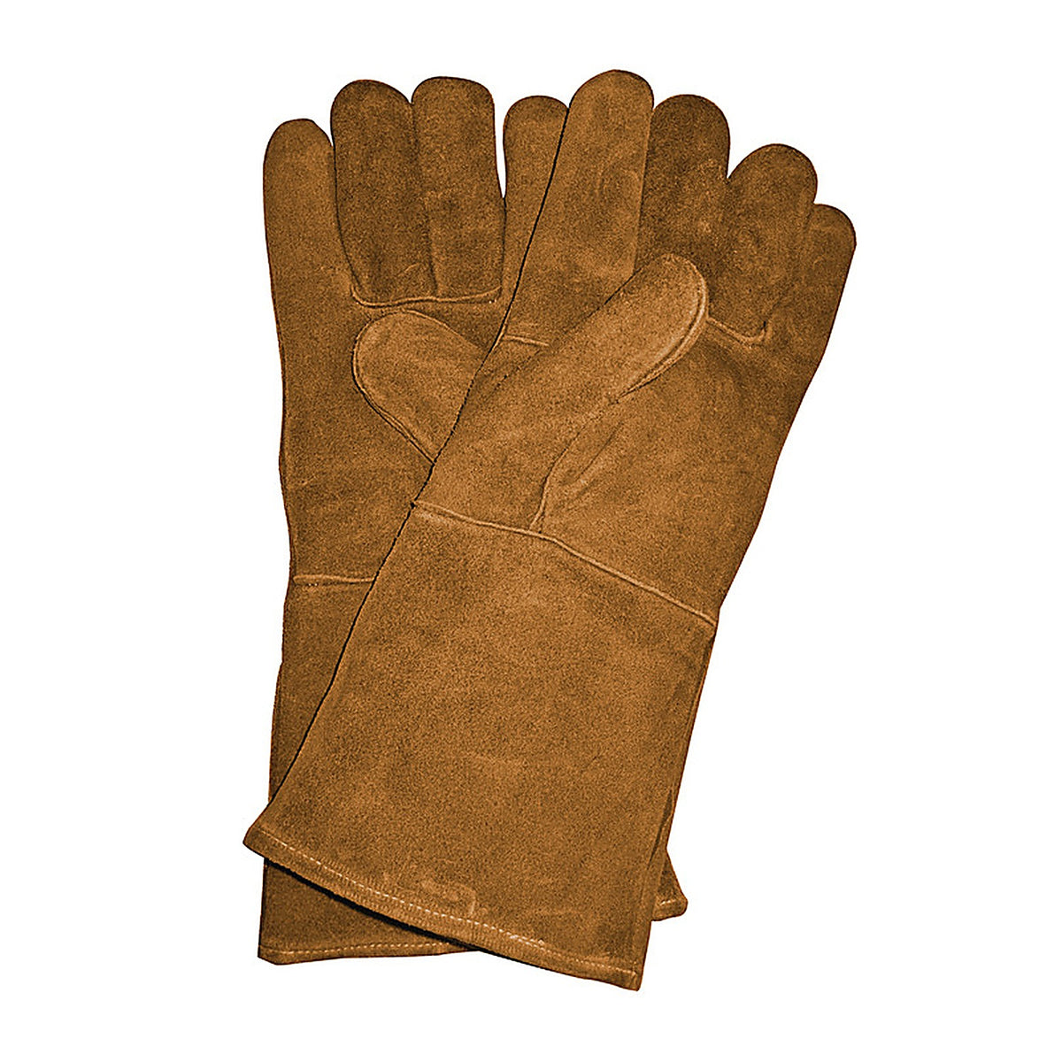 Panacea - 15331 - Unisex Indoor/Outdoor Leather Fireplace Hearth Gloves Brown One Size Fits All 1 pair