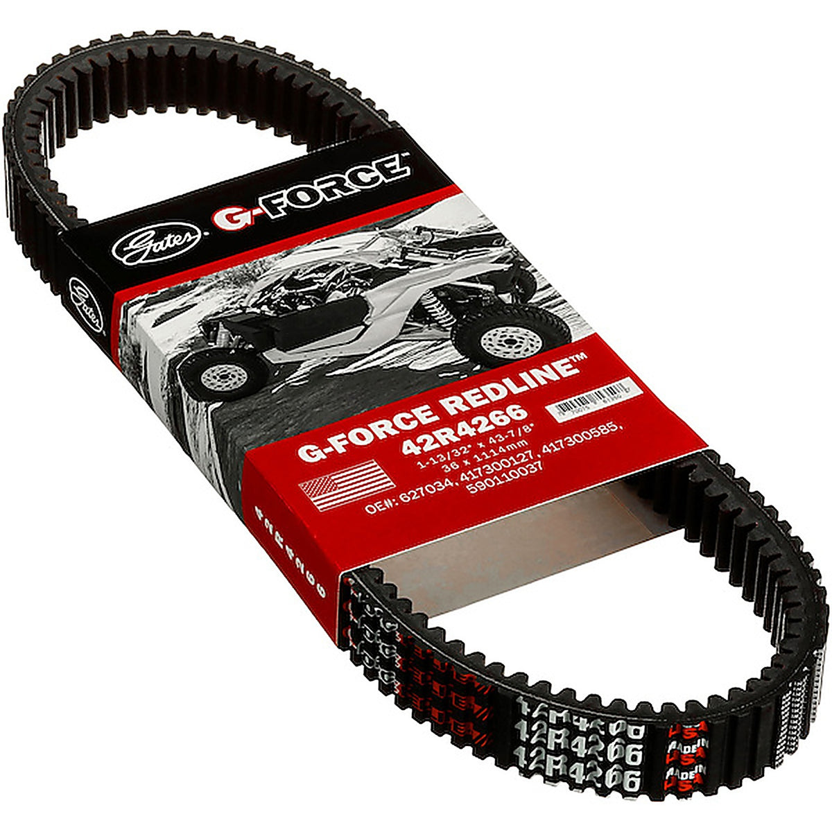 Gates - 42R4266 - G-Force Redline Continuously Variable Transmission (Cvt) Belt