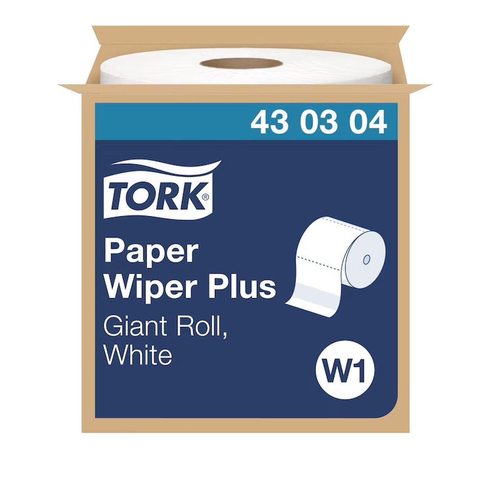 Tork - 430304 - Paper Wiper Plus, Giant Roll