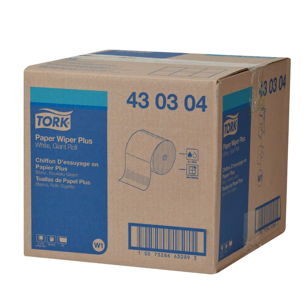 Tork - 430304 - Paper Wiper Plus, Giant Roll