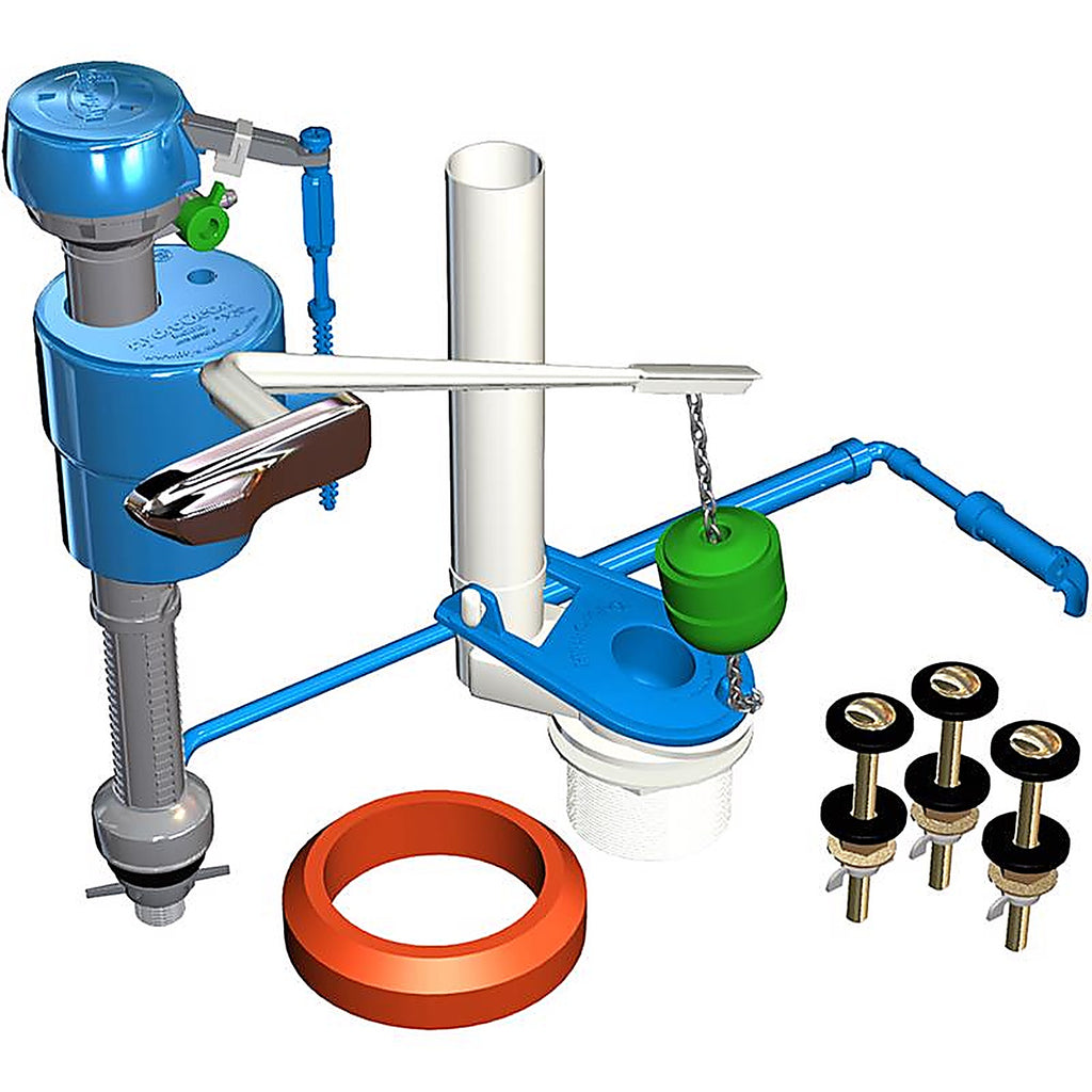 Danco - HWK130 - Toilet Repair Kit Blue Plastic