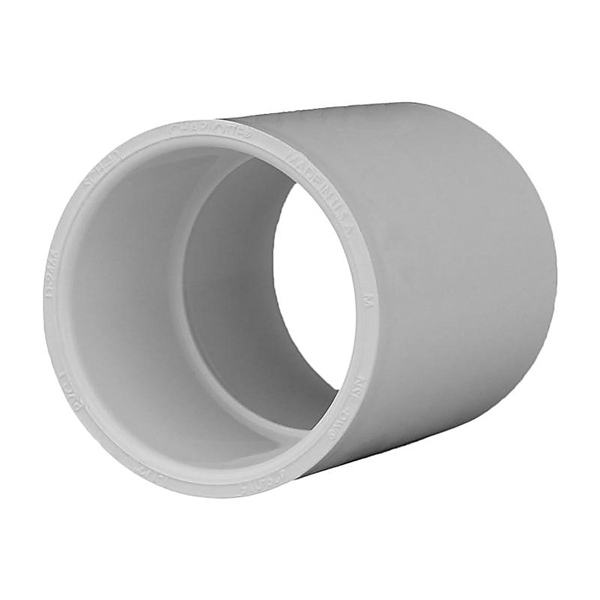 Charlotte Pipe - PVC021001400 - Schedule 40 1-1/2 in. Slip x 1-1/2 in. Dia. Slip PVC Coupling