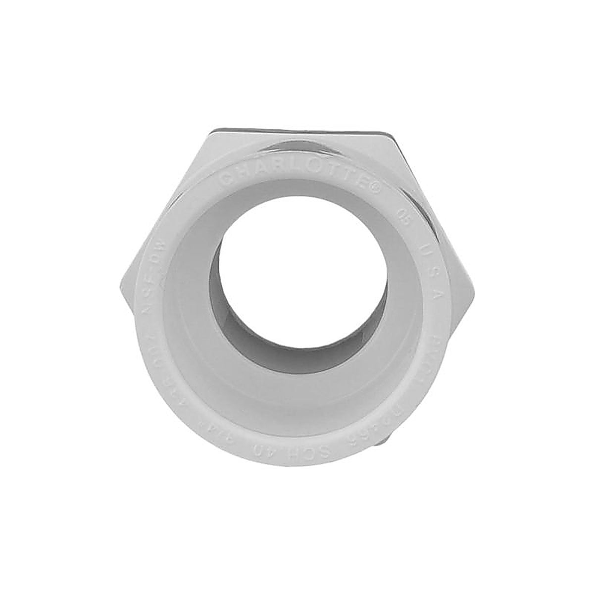 Charlotte Pipe - PVC021090800 - Schedule 40 3/4 in. Slip x 3/4 in. Dia. MPT PVC Adapter