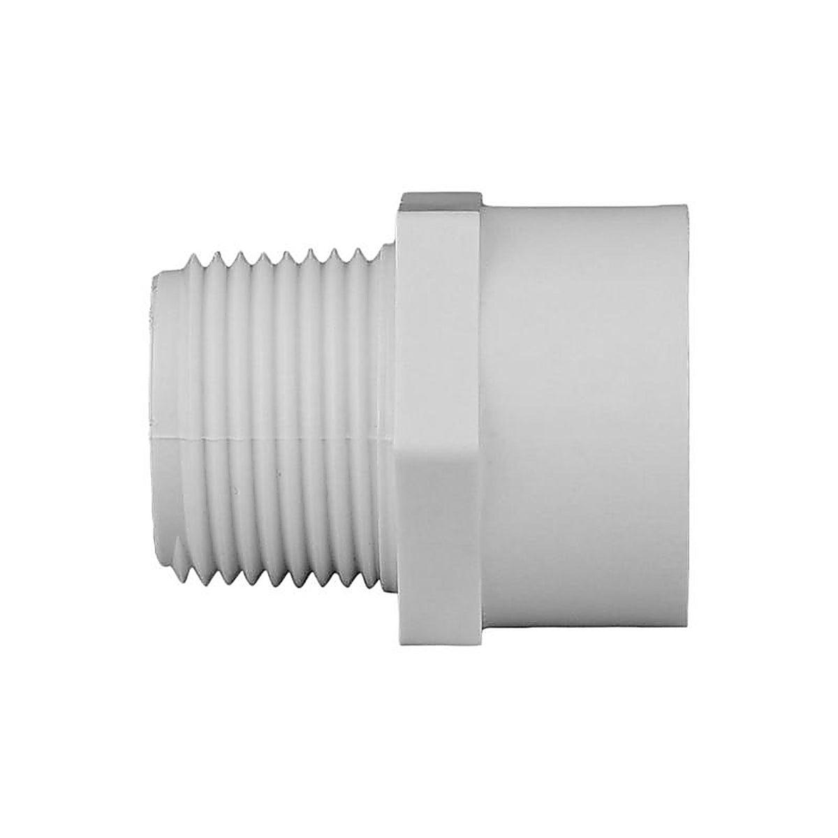 Charlotte Pipe - PVC021090800 - Schedule 40 3/4 in. Slip x 3/4 in. Dia. MPT PVC Adapter