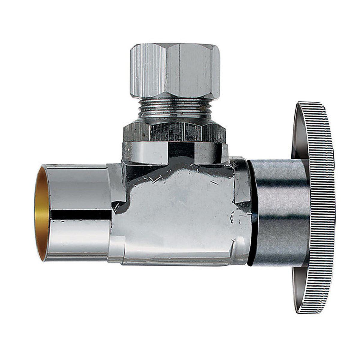 Keeney - 2780PCLF - 1/2 in. FPT in. X 3/8 in. Brass Shut-Off Valve
