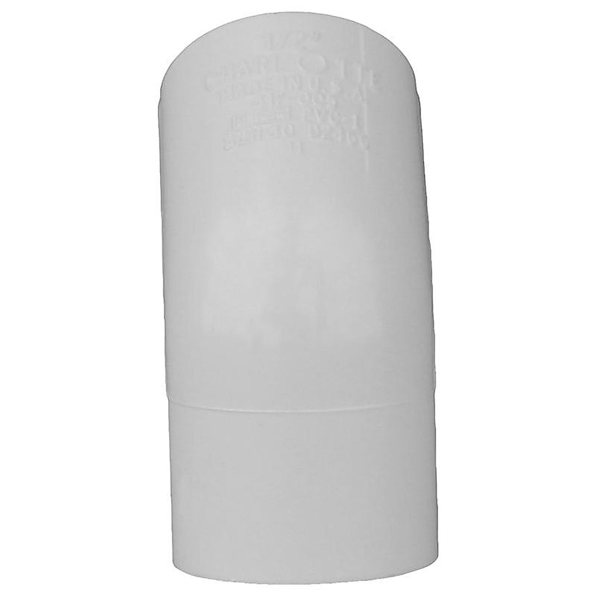 Charlotte Pipe - PVC023090600 - Schedule 40 1/2 in. Slip x 1/2 in. Dia. Slip PVC 45 Degree Elbow