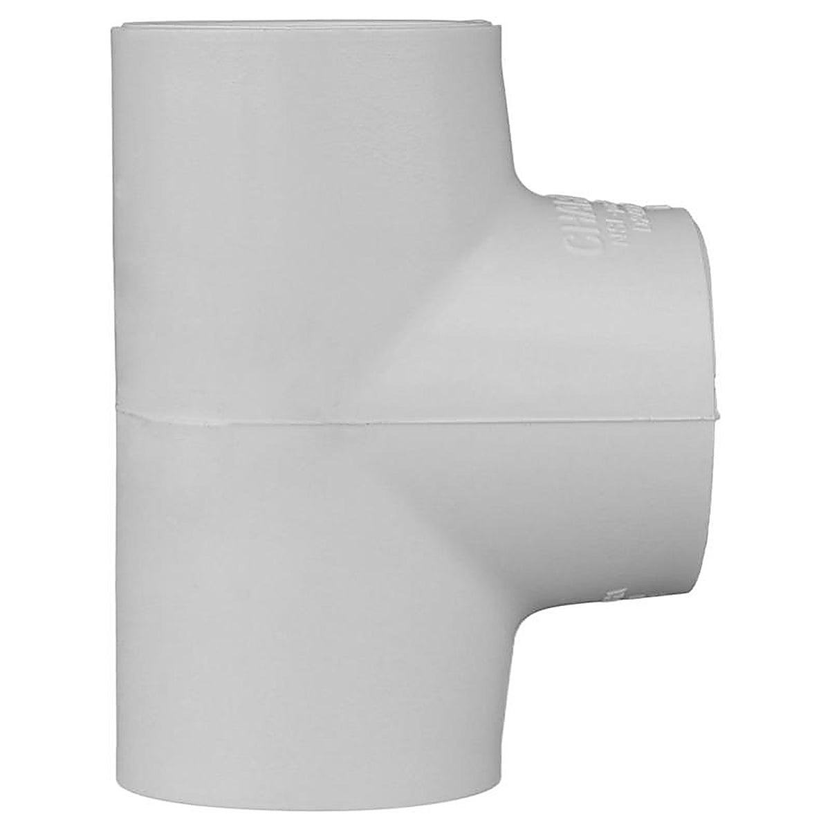 Charlotte Pipe - PVC024001000 - Schedule 40 1 in. Slip x 1 in. Dia. Slip PVC Tee