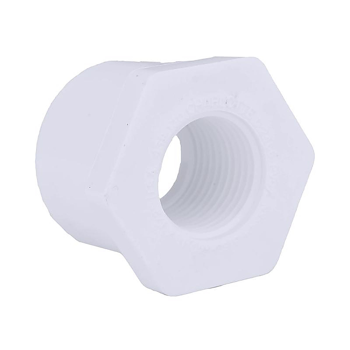 Charlotte Pipe - PVC021080700 - Schedule 40 1 in. Spigot x 1/2 in. Dia. FPT PVC Reducing Bushing