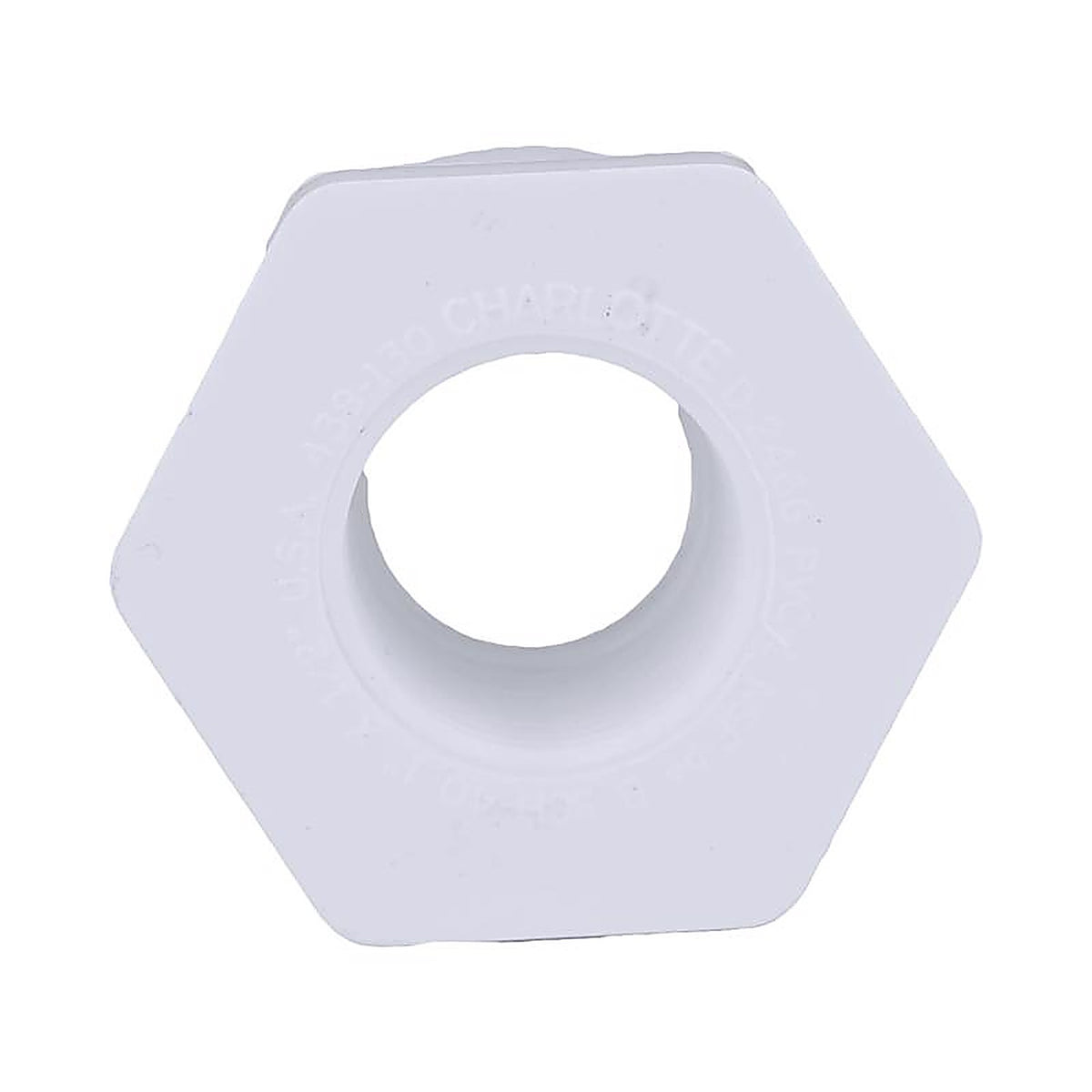 Charlotte Pipe - PVC021080700 - Schedule 40 1 in. Spigot x 1/2 in. Dia. FPT PVC Reducing Bushing