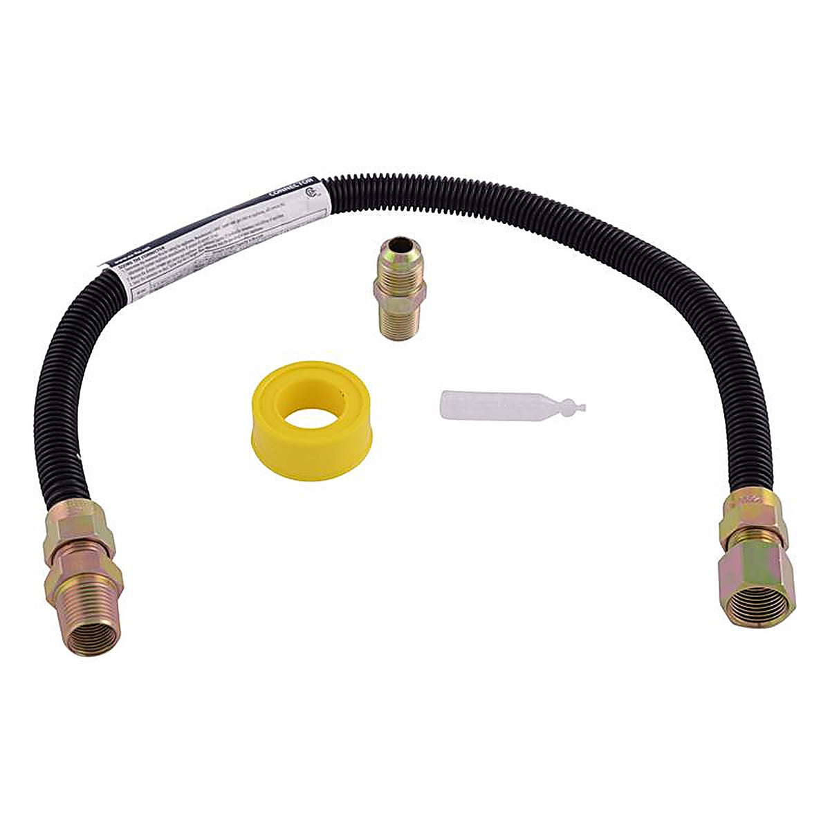 Brasscraft - PSC1079 - ProCoat 1/2 in. MIP x 1/2 in. Dia. 24 in. Stainless Steel Installation Kit
