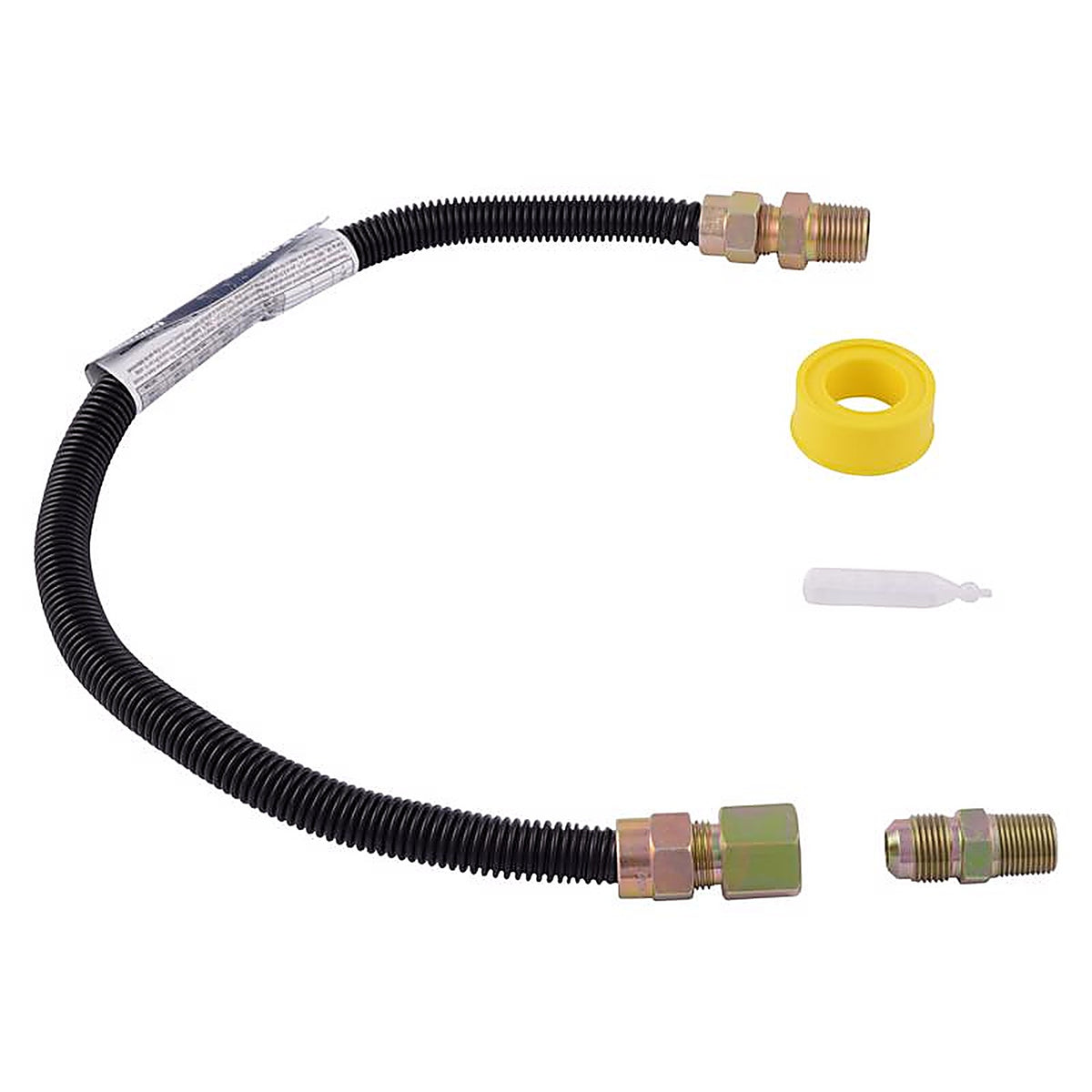 Brasscraft - PSC1079 - ProCoat 1/2 in. MIP x 1/2 in. Dia. 24 in. Stainless Steel Installation Kit