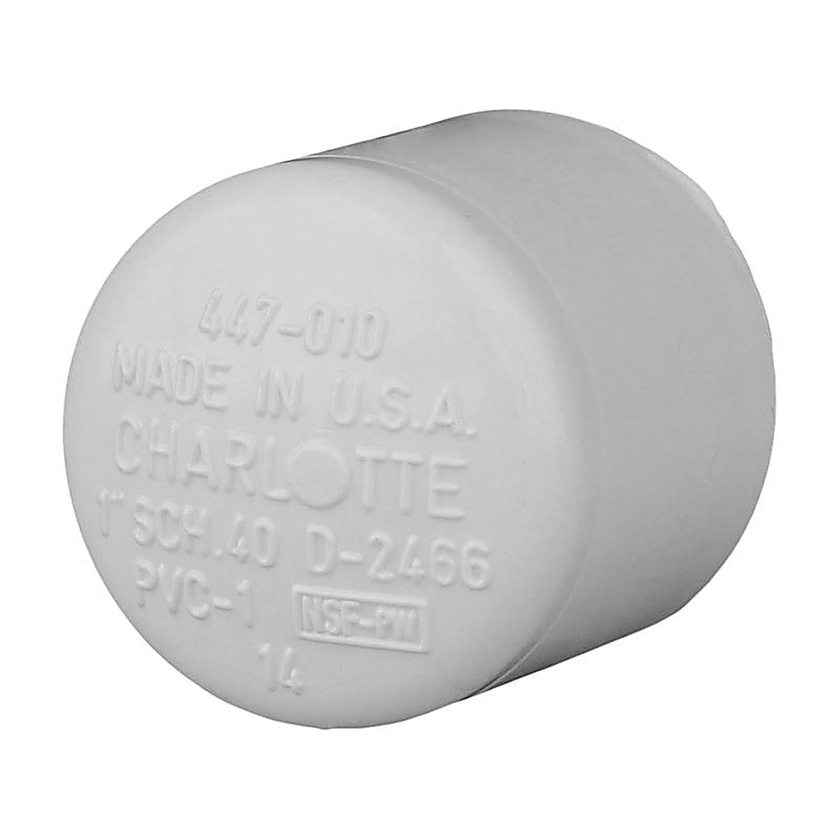 Charlotte Pipe - PVC021161000 - Schedule 40 1 in. Slip PVC Cap
