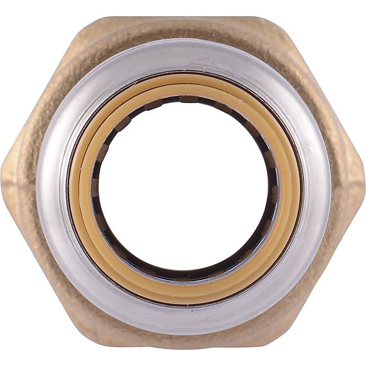 SharkBite - U068LFA - 1/2 in. Push x 3/4 in. Dia. FPT Brass Reducing Connector