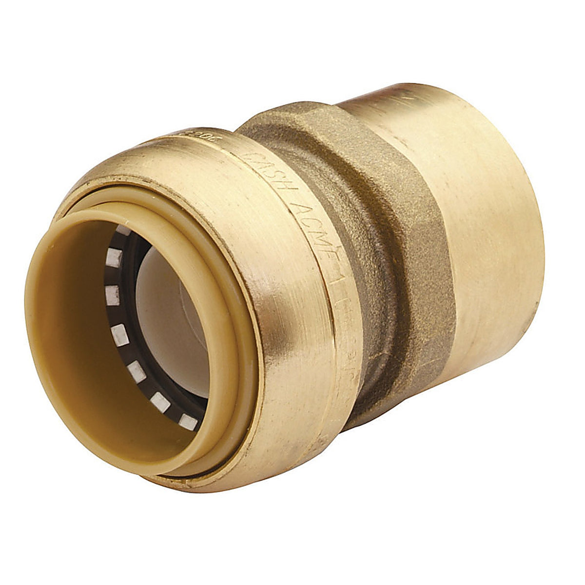 SharkBite - U094LFA - 1 in. Push x 1 in. Dia. FPT Brass Connector