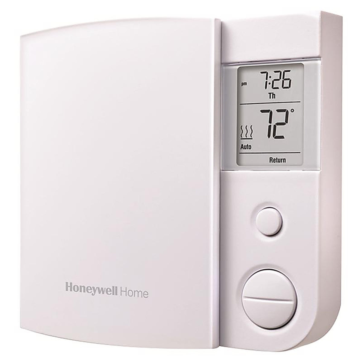 Honeywell - RLV4305A100 - Heating and Cooling Push Buttons Programmable Baseboard Thermostat