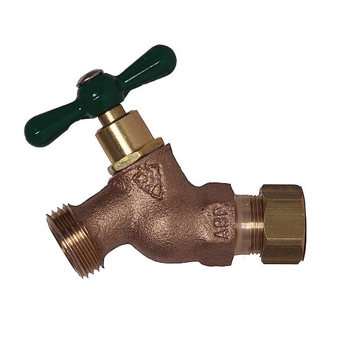 Arrowhead - 254CCLF - 1/2 Copper Compression Brass Bibb