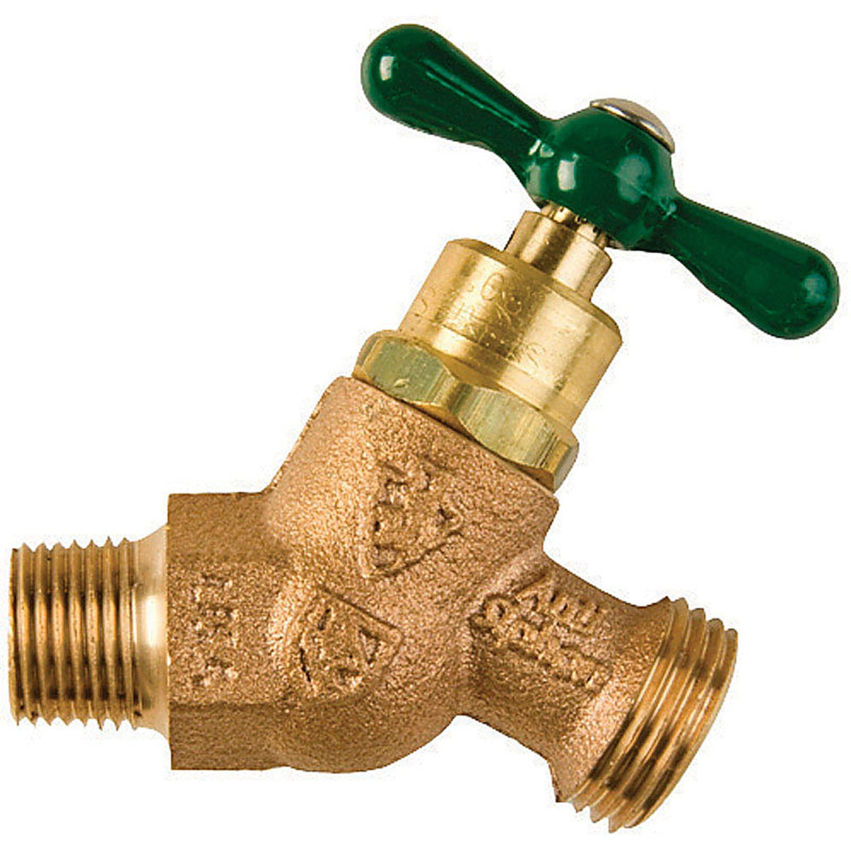 Arrowhead - 261LF - 1/2 MIP Brass Hose Bibb