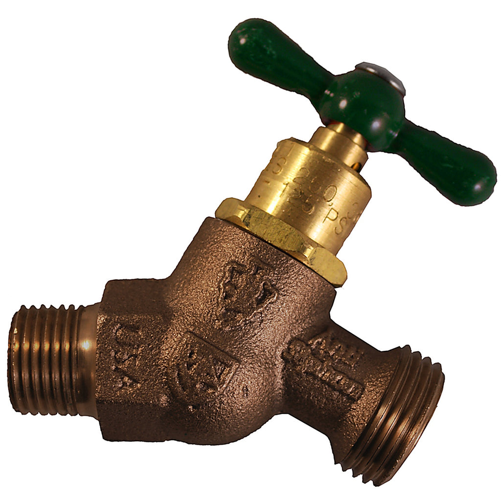 Arrowhead - 261LF - 1/2 MIP Brass Hose Bibb