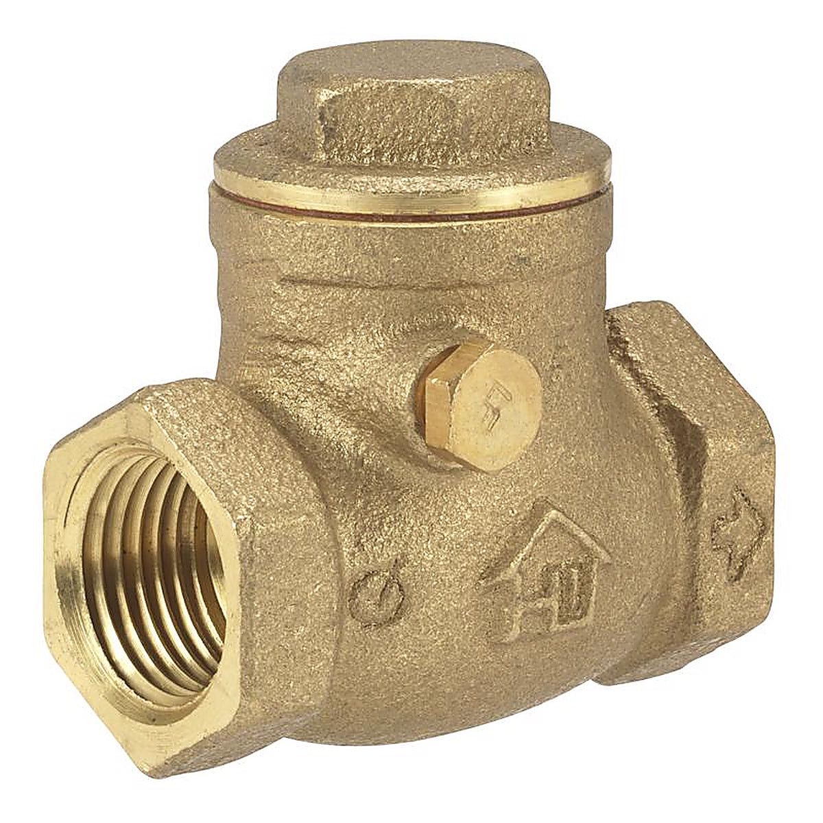 Homewerks - 240-2-12 - 1/2 in. D X 1/2 in. D FIP Brass Swing Check Valve