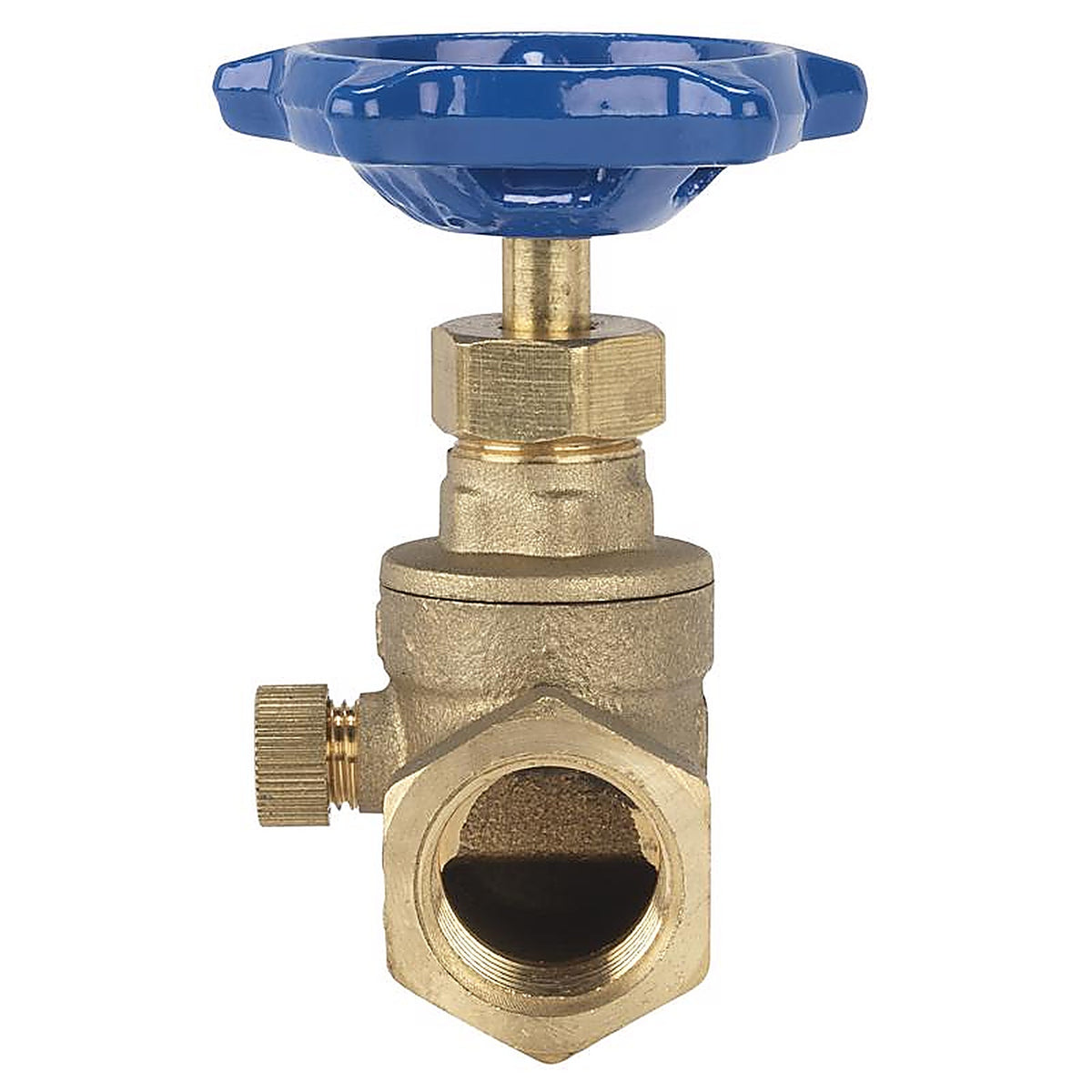 Homewerks - 220-2-12 - 1/2 in. FIP X 1/2 in. FIP Brass Stop and Waste Valve