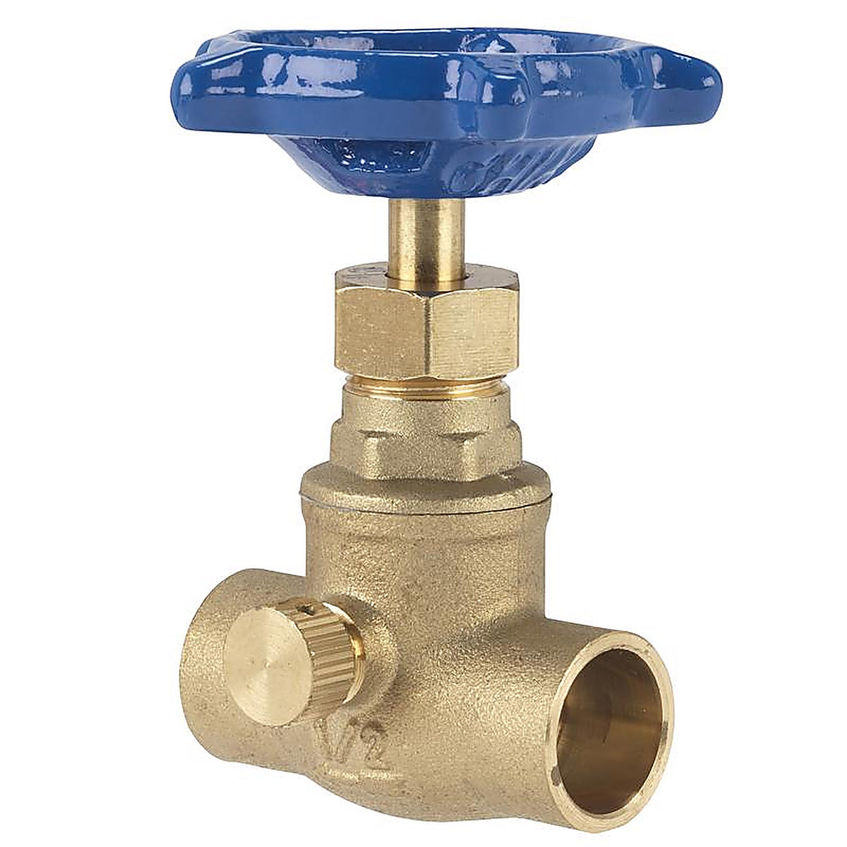 Homewerks - 220-4-34 - 3/4 in. Sweat X 3/4 in. Sweat Brass Stop Valve