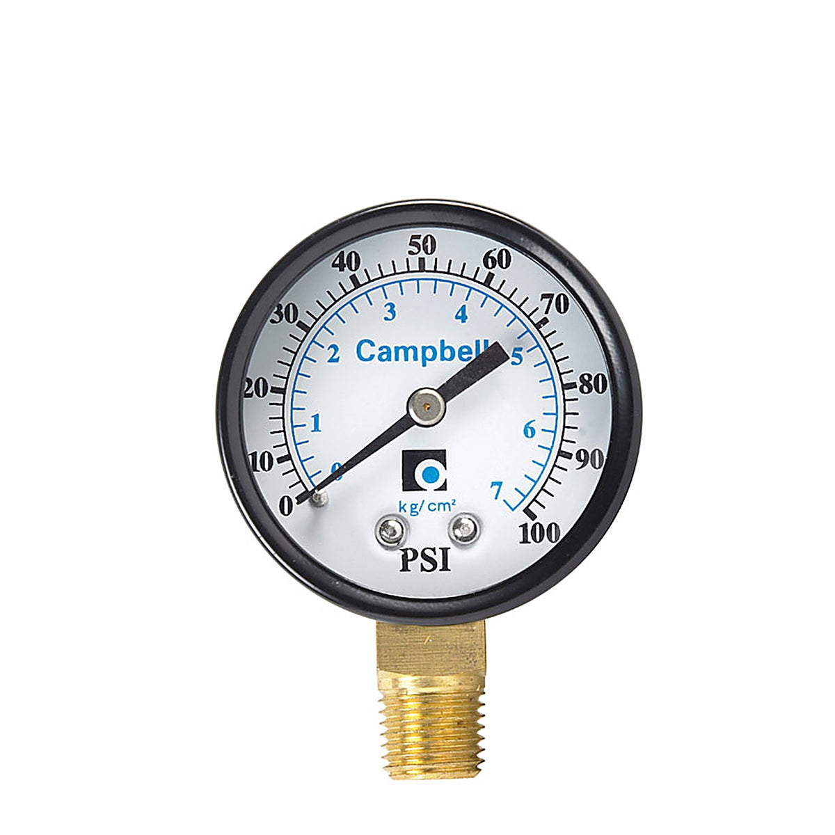 Campbell - PG1T-NL - Pressure Gauge 100 psi