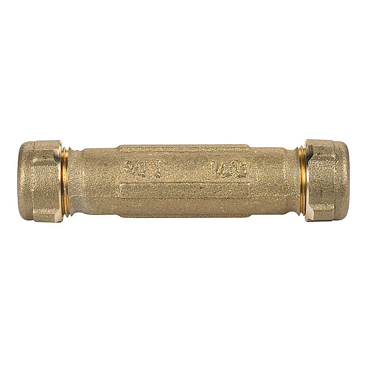 Mueller - 160-303NL - ProLine 1/2 in. CTS x 3/8 in. Dia. CTS Brass Coupling