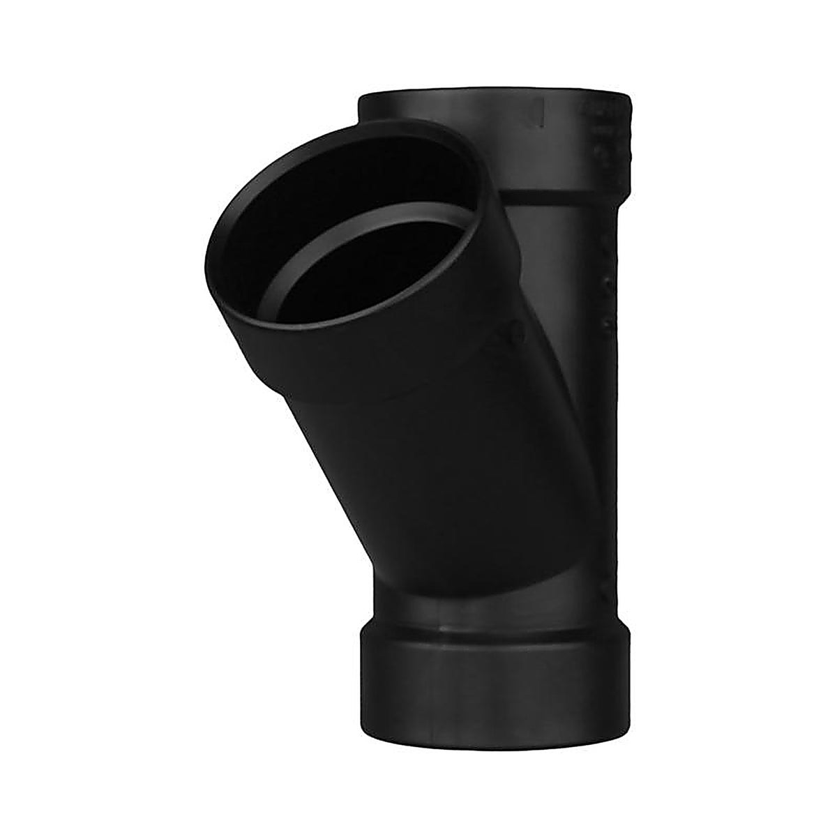Charlotte Pipe - ABS006001200 - 4 in. Hub x 4 in. Dia. Hub ABS Wye