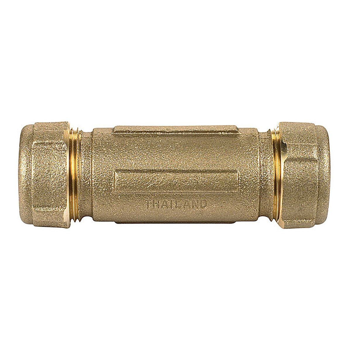 Mueller - 160-305NL - ProLine 1 in. CTS x 3/4 in. Dia. CTS Brass Coupling