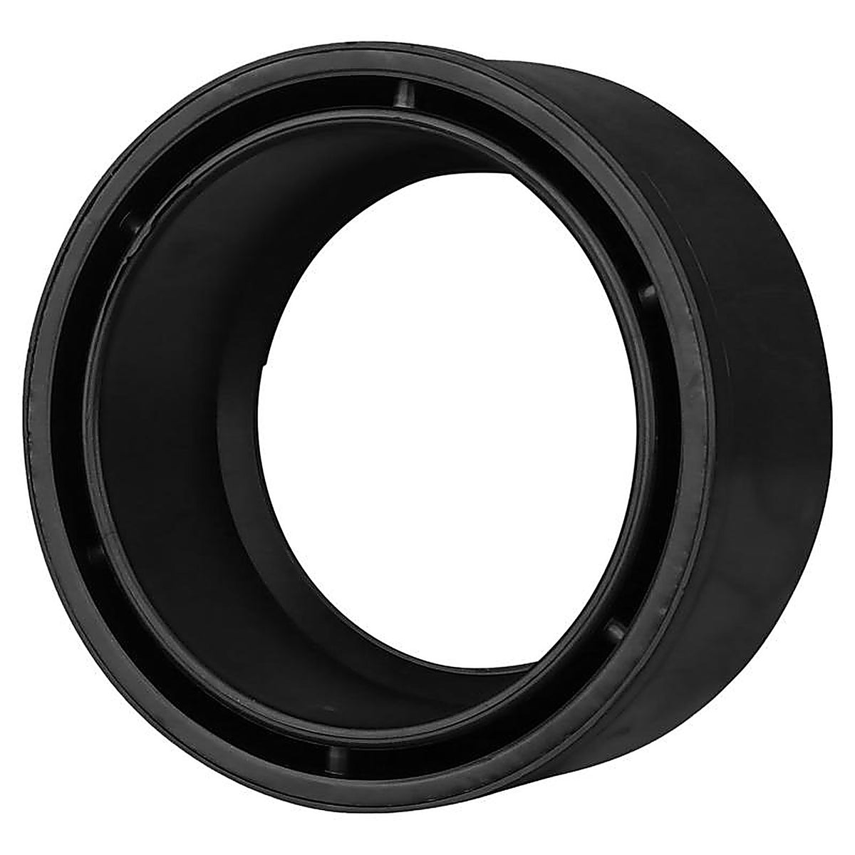 Charlotte Pipe - ABS001071600 - 4 in. Hub x 3 in. Dia. Spigot ABS Flush Bushing