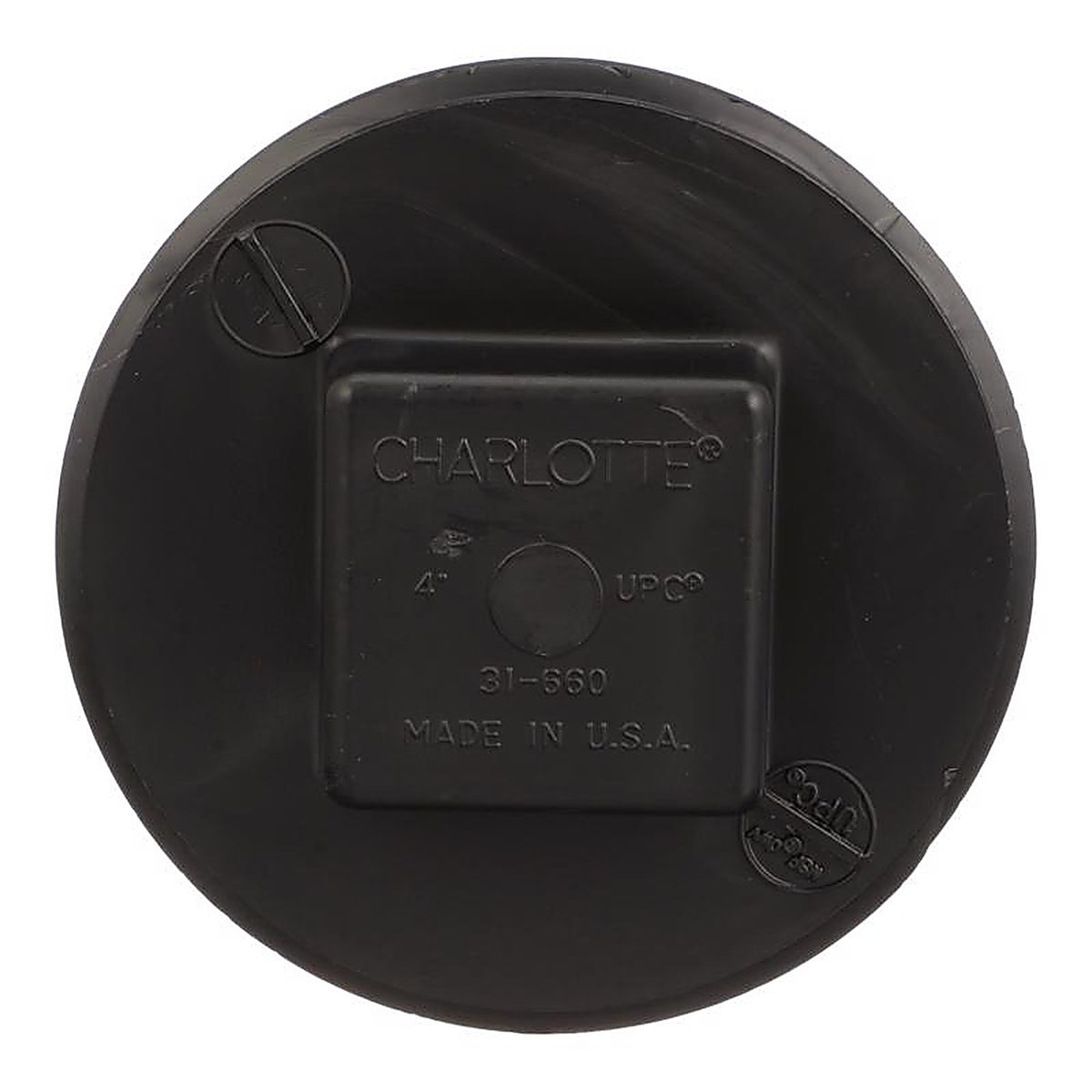 Charlotte Pipe - ABS001061600 - 4 in. MPT x 4 in. Dia. MPT ABS Plug