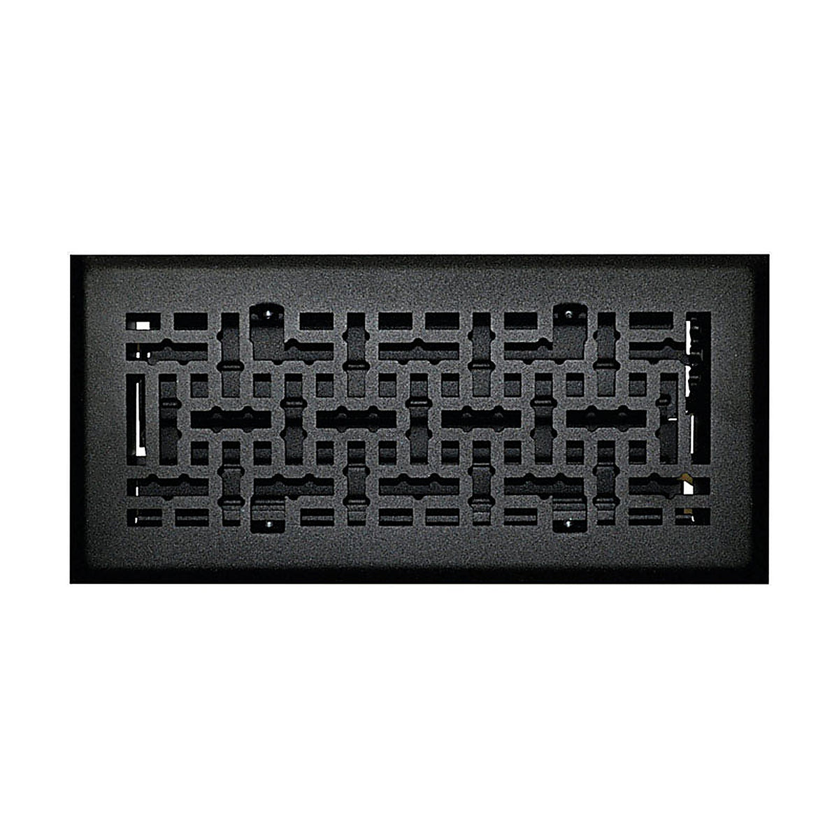 Tru Aire - C167MMB04X10 - 4 in. H X 10 in. W 1-Way Matte Steel Floor Diffuser