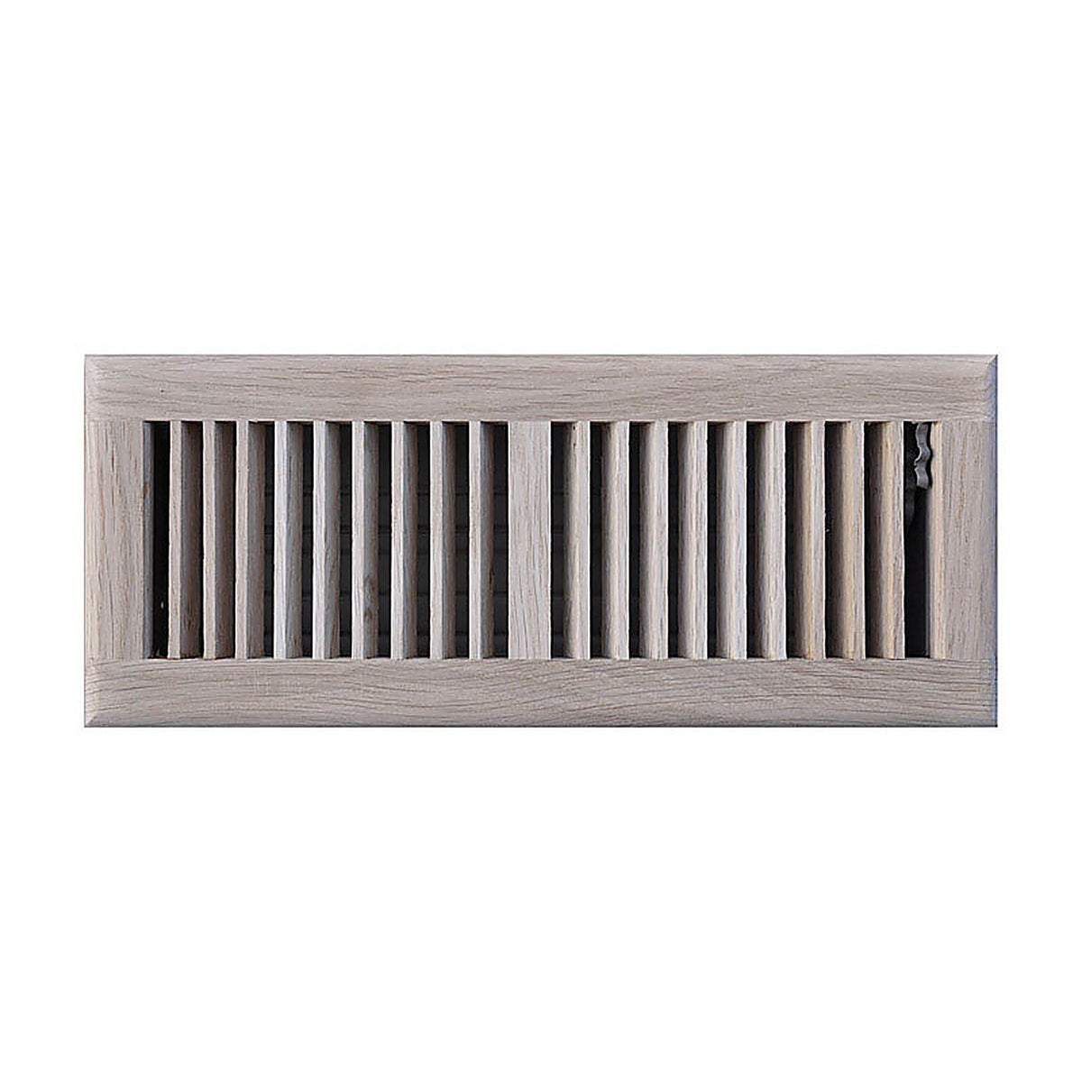 Tru Aire - C168OUF04X12 - 4 in. H X 12 in. W 2-Way Oak Brown Steel Floor Diffuser