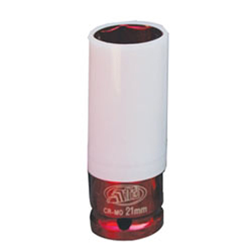 ATD - 4360 - 1/2 in Drive Thin Wall Deep Protective Impact Socket - 21mm