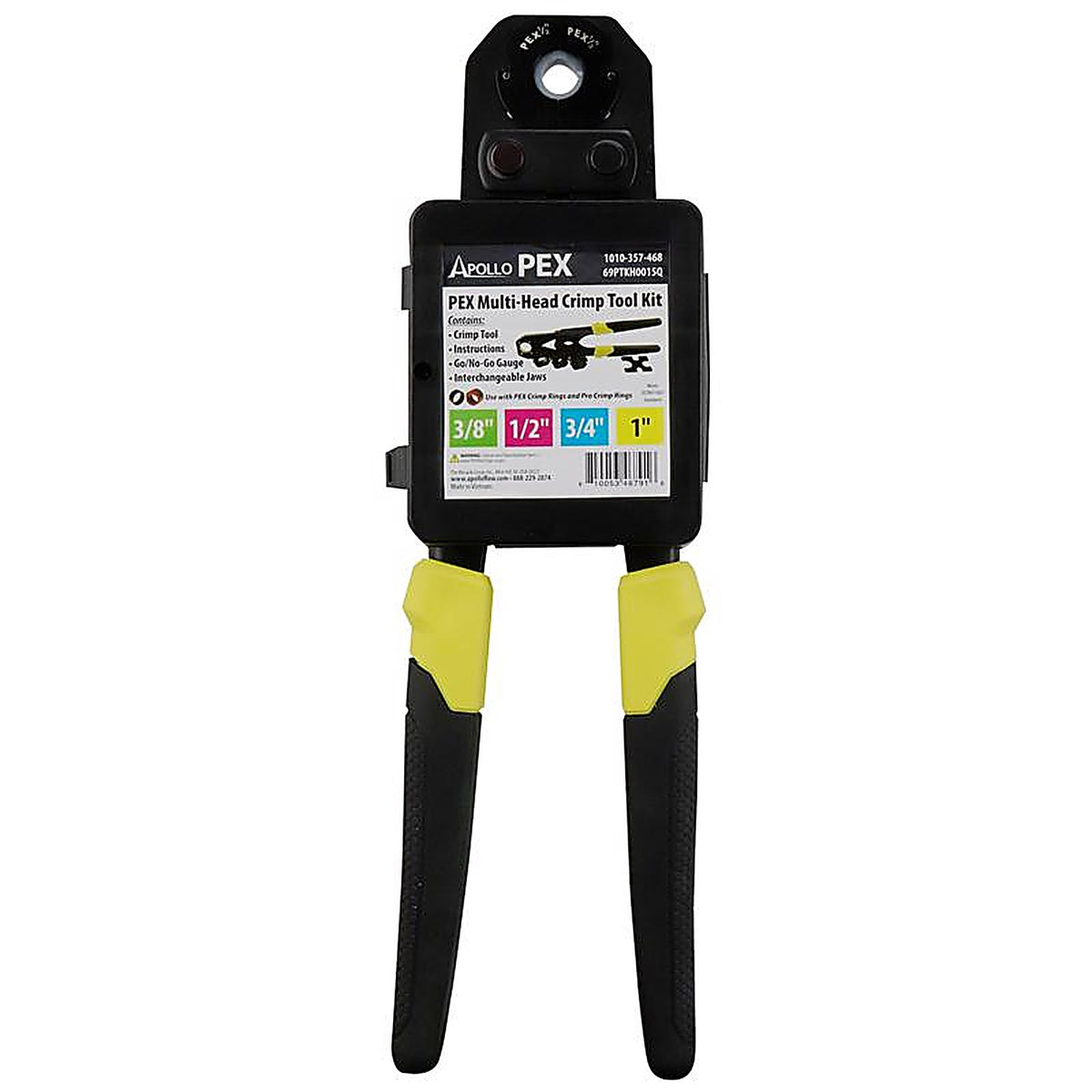 Apollo - 69PTKH0015K - 1 Crimping Tool Kit Black 1/pc.