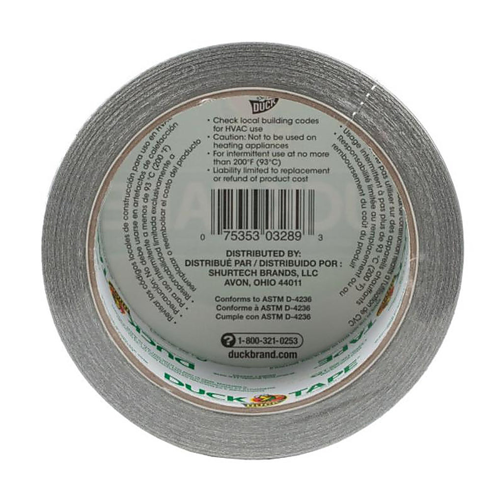 Duck - 1303158 - 1.88 in. W x 15 yd. L Chrome Solid Duct Tape