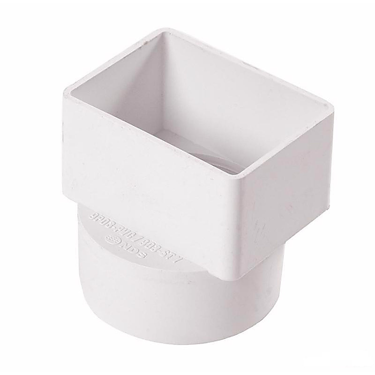 NDS - 9P03 - Schedule 35 3 in. Hub each Female PVC Flush Downspout Adapter