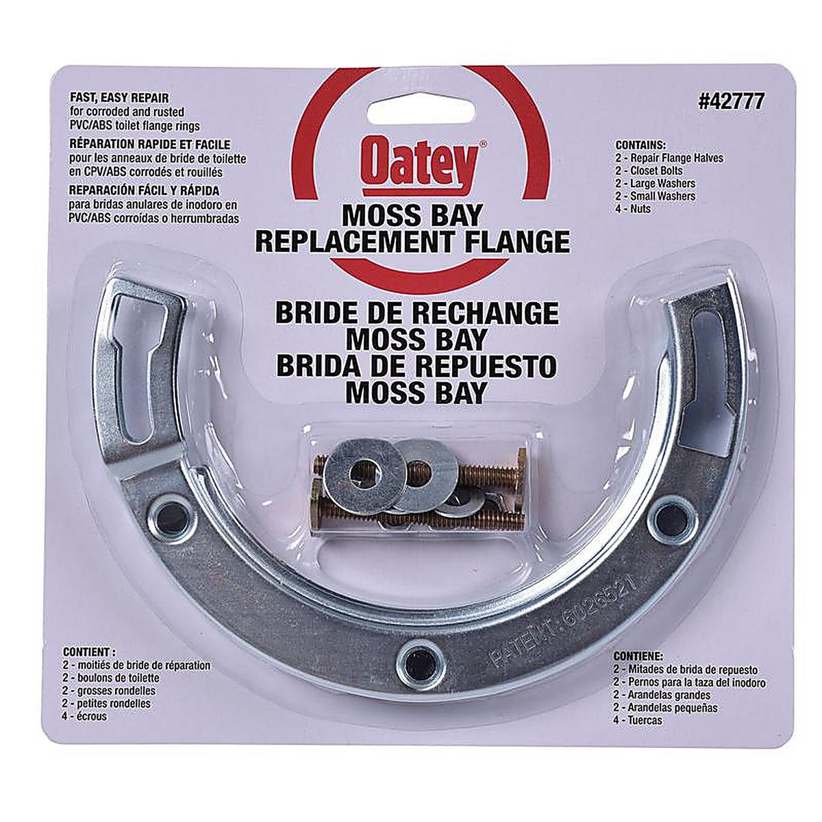 Oatey - 42777 - Replacement Flange Stainless Steel
